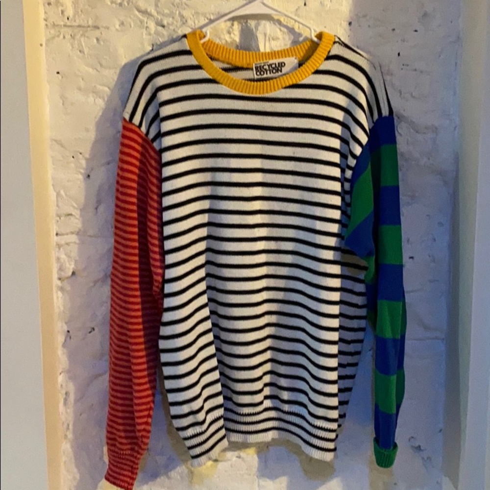 American Apparel multi-color sweater